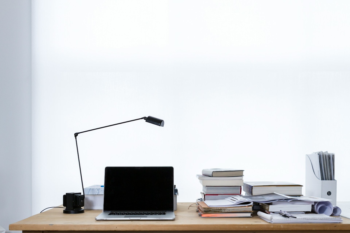 A designated desk for studying and doing homework